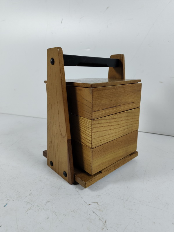 caja cesta servir comida sushi japon asia madera 20x15x13 1u